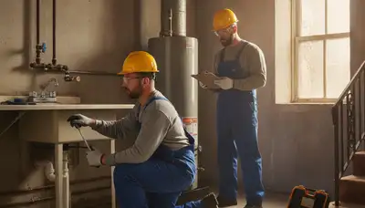 Professional plumber repairing pipes in Staten Island, NY for plumbing service business
