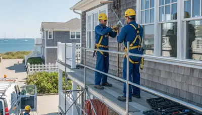 Staten Island, NY plumber repairing a leak for a local plumbing service