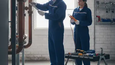 Plumber repairing a Staten Island, NY home plumbing system for leaks and aging pipes