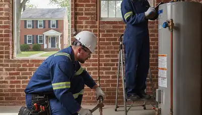Plumber repairing a pipe in Staten Island, NY for fast plumbing repair service