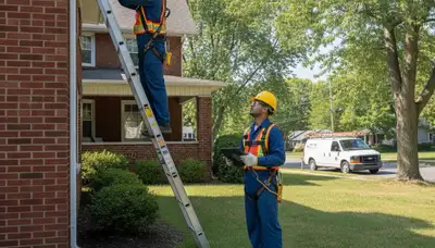 Plumber repairing a pipe in Staten Island, NY for a plumbing repair service