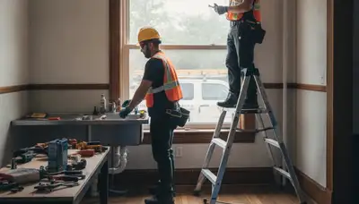 Plumber repairing a pipe in Staten Island, NY for professional plumbing repair service