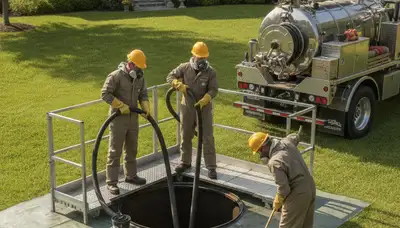 Septic tank cleaning service for Staten Island, NY homes by On Call Plumbers