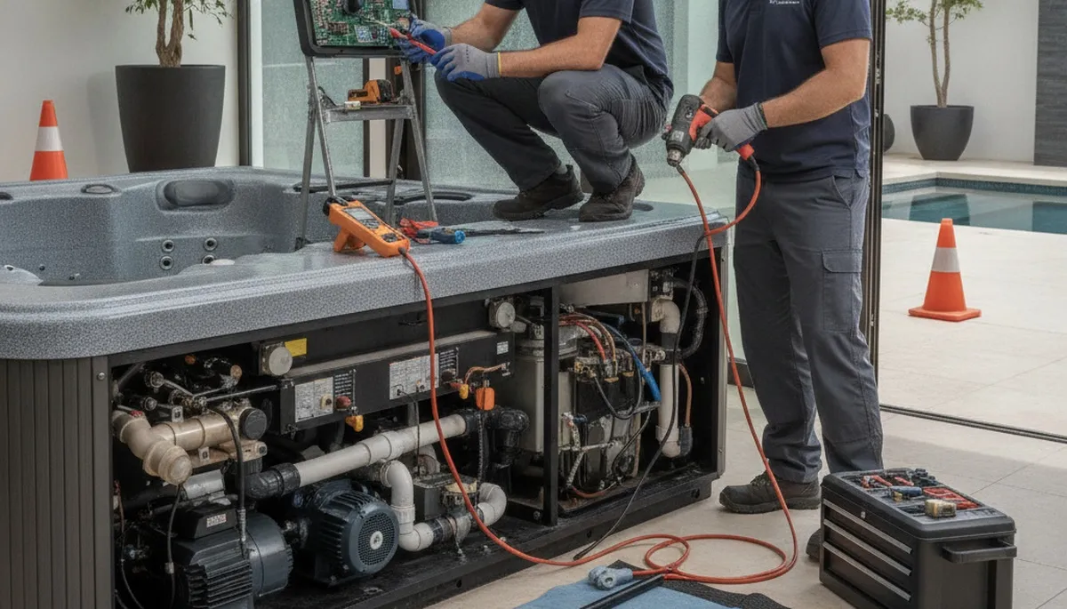 Spa repair service for Staten Island, NY homes by local plumbers