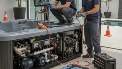Spa repair service for Staten Island, NY homes by local plumbers