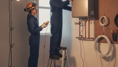 Tankless water heater installation service in Staten Island, NY for efficient on-demand hot water